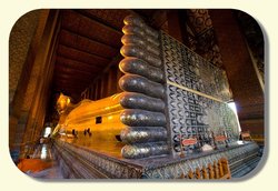 Słynny leżący Budda w Wat Po